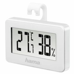 Hama 00186363 ψηφιακός μετερεολογικός σταθμός Λευκός [Άσπρος] Μπαταρία 