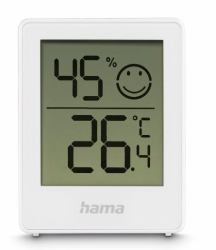 Hama 00222233 ψηφιακός μετερεολογικός σταθμός Λευκός [Άσπρος] Μπαταρία 