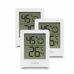 Hama CRES THERMOMETER INDOORR 3X WHITE