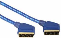 Hama 00029654 καλώδιο SCART 1,5 m SCART [21-pin] Μπλε 
