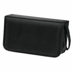 Hama CD Wallet Nylon 120, black 120 δίσκοι Μαύρος [Μαύρο] 