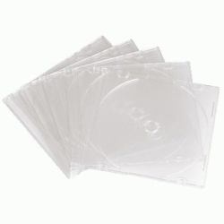Hama CD Slim Empty Box, pack 10, transparent 1 δίσκοι Διαφανής 