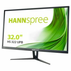 Hannspree HS 322 UPB επίπεδη οθόνη 81,3 cm [32"] 2560 x 1440 εικονοστοιχεία Quad HD LED Μαύρος [Μαύρο] 