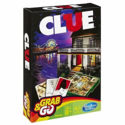 Hasbro Gaming Clue Grab & Go Επιτραπέζιο παιχνίδι Deduction 