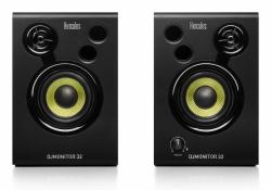 Hercules DJMonitor 32 3-way Μαύρος [Μαύρο] Καλωδιωμένος [Ενσύρματος] 30 W 