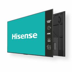 Hisense 100BM66D οθόνη σηματοδότησης 2,54 m [100"] LED Wi-Fi 500 cd/m² 4K Ultra HD Μαύρος [Μαύρο] 24/7 