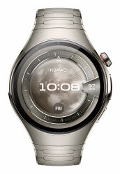 Huawei WATCH 5 3,81 cm [1.5"] AMOLED 46 mm Ψηφιακός 466 x 466 εικονοστοιχεία Οθόνη αφής Άργυρος Wi-Fi GPS 