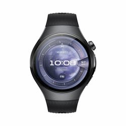Huawei WATCH 5 3,81 cm [1.5"] AMOLED 46 mm Ψηφιακός 466 x 466 εικονοστοιχεία Οθόνη αφής Μαύρος [Μαύρο] Wi-Fi GPS 