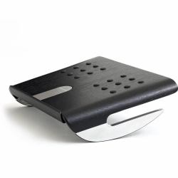 Humanscale FR500K υποπόδιο Μαύρος [Μαύρο], Άργυρος 