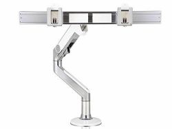 Humanscale White M8 Dual monitor Arm