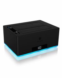 ICY BOX IB-127CL-U3 USB 3.2 Gen 1 [3.1 Gen 1] Type-B Μαύρος [Μαύρο] 