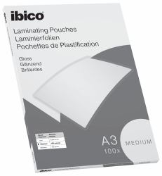 Ibico 627312 θήκη πλαστικοποίησης 100 τεμάχια 