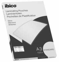 Ibico 627313 θήκη πλαστικοποίησης 100 τεμάχια 