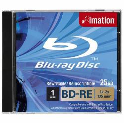 Imation BD-RE SL, 1x-2x, 25GB, Jewelcase 1 τεμάχια 