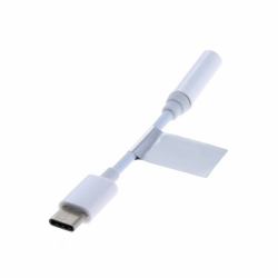 Insmat 133-1027 καλώδιο ήχου 3.5mm USB Type-C Λευκός [Άσπρος] 