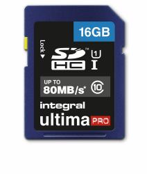 Integral INSDH16G10-80U1 κάρτα μνήμης 16 GB SD UHS-I 