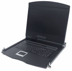 Intellinet 508162 ράφι 48,3 cm [19"] 1920 x 1080 εικονοστοιχεία Μαύρος [Μαύρο] 1U 