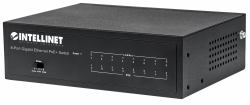 Intellinet 561204-UK μεταγωγέας δικτύου Gigabit Ethernet [10/100/1000] PoE τροφοδοτικού Μαύρος [Μαύρο] 