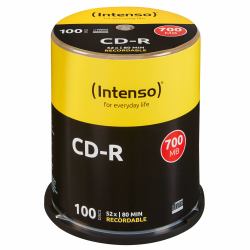 Intenso CD-R 700MB 52x 100 τεμάχια 