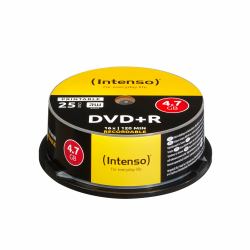 Intenso DVD+R 4.7GB, Printable, 16x 4,7 GB 25 τεμάχια 