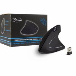 Inter-Tech KM-206R ποντίκι Γραφείο Αμφιδέξιος RF Wireless Οπτικός 1600 DPI 