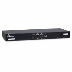 Inter-Tech AS-9108HA εναλλαγέας [switches] KVM Τοποθέτηση rack Μαύρος [Μαύρο] 
