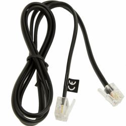 Jabra 8800-00-101 καλώδιο τηλεφωνίας Μαύρος [Μαύρο] 