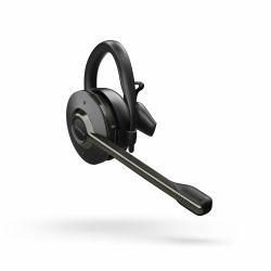 Jabra Engage 65 Ακουστικά Ασύρματος Head-band, Ear-hook Γραφείο/Τηλεφωνικό κέντρο Micro-USB Bluetooth Βάση φόρτισης Μαύρος [Μαύρο] 