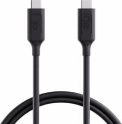 Juice JUI-CABLE-TYPEC-4.0-1M-RND-ECO-BLK καλώδιο USB USB4 Gen 2x2 USB C 240 W Μαύρος [Μαύρο] 