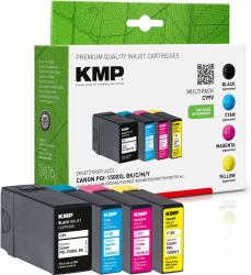 KMP C99V δοχείο μελάνης Μαύρος [Μαύρο], Κυανός [Κυανό], Βαθυπόρφυρος, Κίτρινο 