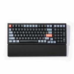 Keychron PR51 υποστηρικτικό καρπού Σιλικόνη Μαύρος [Μαύρο] 