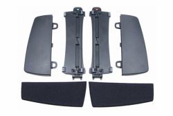 Kinesis AC820-blk υποστηρικτικό καρπού Πλαστικός Μαύρος [Μαύρο] 