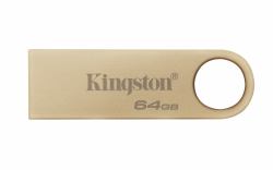 Kingston Technology DataTraveler SE9 G3 μονάδα USB flash 64 GB USB Τύπου-A 3.2 Gen 1 [3.1 Gen 1] Χρυσός [Χρυσό] 