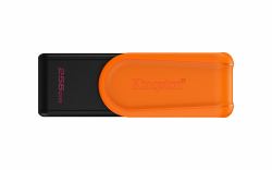 Kingston Technology DataTraveler Exodia S μονάδα USB flash 256 GB USB Τύπου-A 3.2 Gen 1 [3.1 Gen 1] Μαύρος [Μαύρο], Πορτοκαλί 