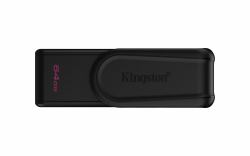 Kingston Technology DataTraveler Exodia S μονάδα USB flash 64 GB USB Τύπου-A 3.2 Gen 1 [3.1 Gen 1] Μαύρος [Μαύρο] 