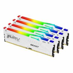Kingston Technology FURY Beast RGB μονάδα μνήμης 64 GB 4 x 16 GB DDR5 5600 MT/s 288-pin DIMM 