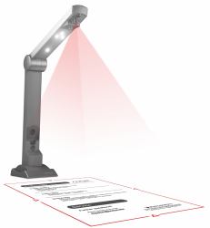 Kodak Alaris A4 PRIMEflash κάμερα εγγράφων Γκρι USB 2.0 