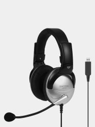 Koss SB45 USB Ακουστικά Καλωδιωμένος [Ενσύρματος] Head-band Παιχνίδι USB Τύπου-A Μαύρος [Μαύρο], Άργυρος 