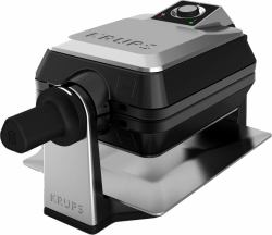 Krups FDD95D 2 βάφλα [-ες] 1200 W Μαύρος [Μαύρο], Ανοξείδωτο ατσάλι 