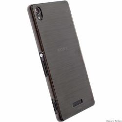 Krusell Boden Cover Xperia Z5 Compact θήκη κινητού τηλεφώνου Κάλυμμα Μαύρος [Μαύρο], Διαφανής 