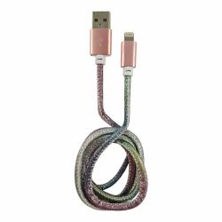 LC-Power LC-C-USB-LIGHTNING-1M-4 καλώδιο Lightning Πολύχρωμο 