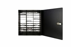 LEBA Innovation NoteBox NBOX-MOBIL-K φορητό καροτσάκι & γραφείο διαχείρισης Ερμάριο διαχείρισης φορητών συσκευών Μαύρος [Μαύρο] 