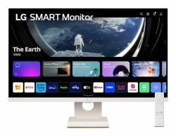 LG 27SR50F-W επίπεδη οθόνη 68,6 cm [27"] 1920 x 1080 εικονοστοιχεία Full HD Λευκός [Άσπρος] 