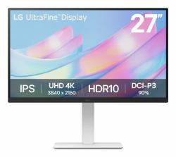 LG 27US550-W.AEK επίπεδη οθόνη 68,6 cm [27"] 3840 x 2160 εικονοστοιχεία 4K Ultra HD LCD Λευκός [Άσπρος] 