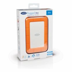 LaCie Rugged Mini εξωτερικός σκληρός δίσκος 2 TB 5400 RPM Micro-USB B 3.2 Gen 1 [3.1 Gen 1] Πορτοκαλί, Άργυρος 