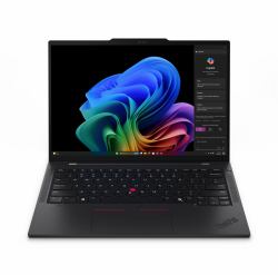 Lenovo ThinkPad T14s Gen 6 [Snapdragon] Copilot+ PC X1P-42-100 Laptop 35,6 cm [14"] WUXGA 16 GB LPDDR5x-SDRAM 512 GB SSD Wi-Fi 7 [802.11be] Windows 11 Pro Αγγλικά Ηνωμένου Βασιλείου Μαύρος [Μαύρο]  - Έκδοση UK