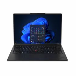Lenovo ThinkPad X1 Carbon Gen 13 Aura Edition Copilot+ PC Intel Core Ultra 7 258V Laptop 35,6 cm [14"] 2.8K 32 GB LPDDR5x-SDRAM 1 TB SSD Wi-Fi 7 [802.11be] Windows 11 Pro Γερμανικός Μαύρος [Μαύρο]  - Γερμανική έκδοση