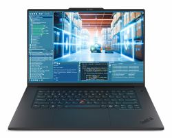 Lenovo ThinkPad T1g Gen 8 Copilot+ PC Intel Core Ultra 9 285H Laptop 40,6 cm [16"] WUXGA 64 GB LPDDR5x-SDRAM 2 TB SSD NVIDIA GeForce RTX 5070 Wi-Fi 7 [802.11be] Windows 11 Pro Αγγλικά Ηνωμένου Βασιλείου Μαύρος [Μαύρο]  - Έκδοση UK