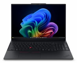 Lenovo ThinkPad E16 Gen 4 [AMD] Copilot+ PC AMD Ryzen AI 7 445 Laptop 40,6 cm [16"] WUXGA 24 GB DDR5-SDRAM 512 GB SSD Wi-Fi 7 [802.11be] Windows 11 Pro Μαύρος [Μαύρο] Γερμανικός  - Γερμανική έκδοση