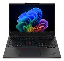 Lenovo ThinkPad T14s 2-in-1 Gen 2 Copilot+ PC Intel Core Ultra 7 355 Υβριδικό [2-σε-1] 35,6 cm [14"] Οθόνη αφής WUXGA 32 GB LPDDR5x-SDRAM 512 GB SSD Wi-Fi 7 [802.11be] Windows 11 Pro Γερμανικός Μαύρος [Μαύρο]  - Γερμανική έκδοση